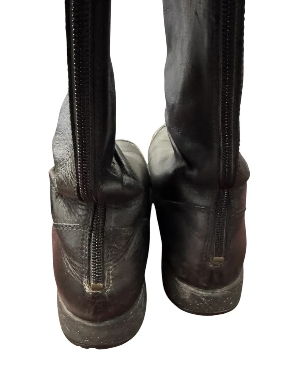 Teva High End Black Leather Knee High Women’s 10 Boots NICE